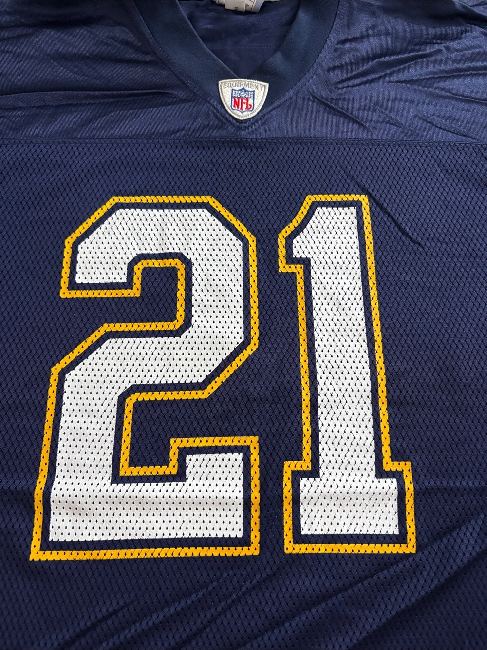 Reebok LaDainian Tomlinson Chargers NFL Jersey 21 Navy 3XL Sewn - Picture 3 of 15